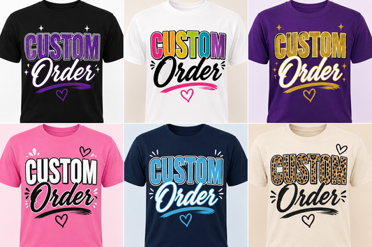 Pressed & Planned | Custom Orders